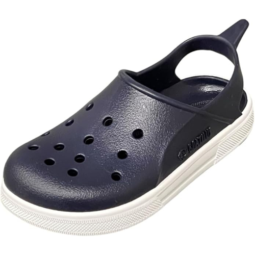 Sabot sandali mare di gomma Cloggy NAVY e bianco