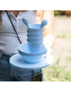 Piatto piano 21cm - Azzurro 2