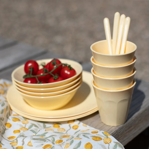 Piatto piano 21cm - Giallo