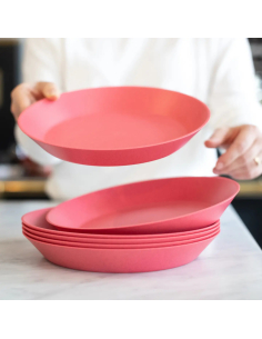 Piatto piccolo 20,5cm - Rosa corallo 2