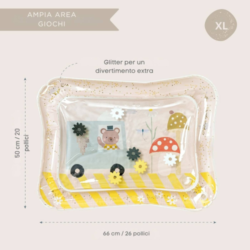 Tappeto ad aqua gioco Tummy Time