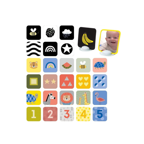 Set di Carte a Contrasto per Bambini