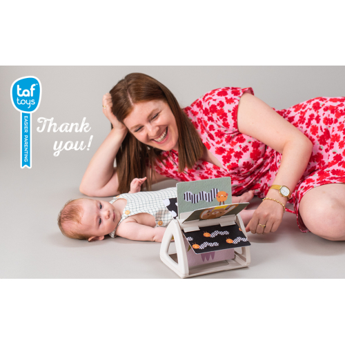 Libro rotante ad alto contrasto - Tummy Time