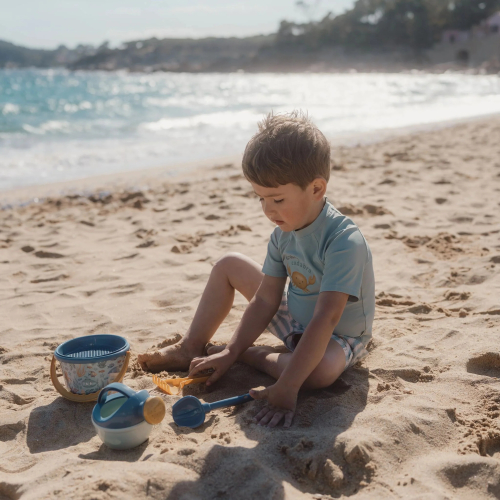 Set da spiaggia 5 pezzi con paletta e secchiello Ocean World