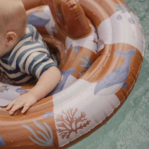 Ciambella con mutandina - baby float - Ocean World