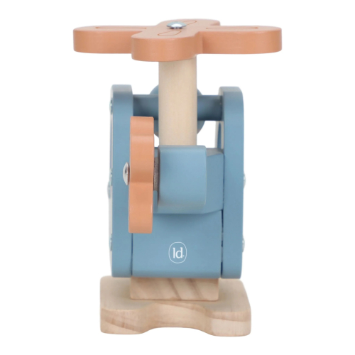 Elicottero giocattolo in legno