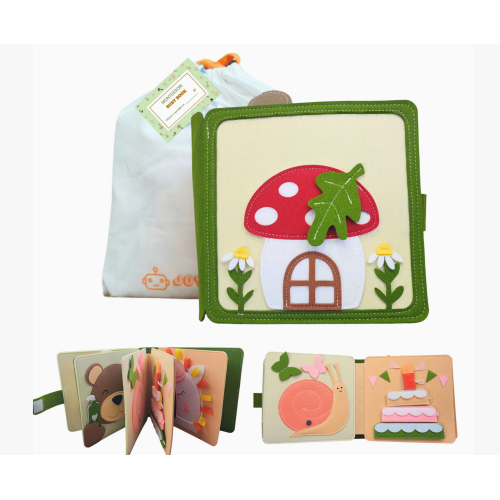 Libro Busy Book - La casa Fungo