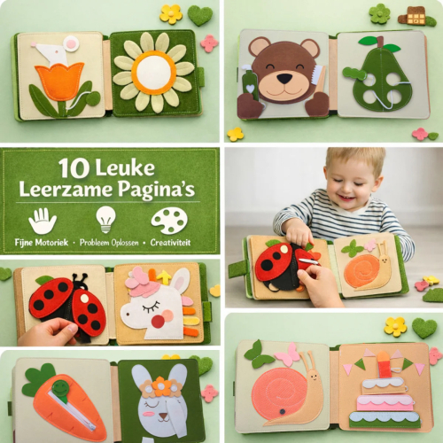 Libro Busy Book - La casa Fungo