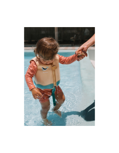 Giacca Galleggiante Apprendimento Teal Whale 2-3 anni 2