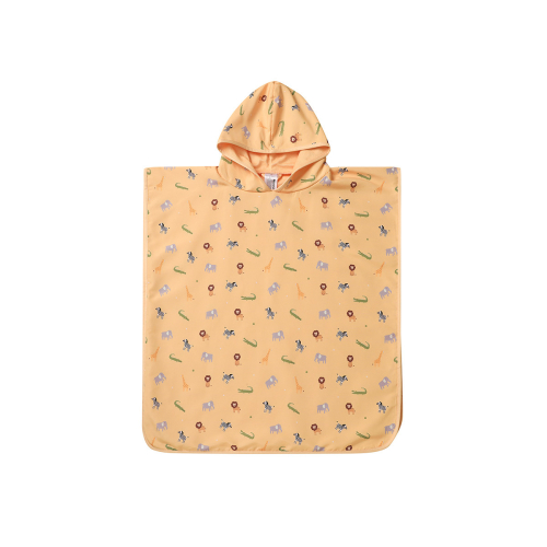 Poncho Spiaggia Wild animals