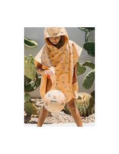 Poncho Spiaggia Wild animals 2
