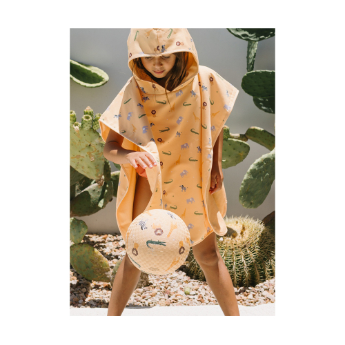 Poncho Spiaggia Wild animals