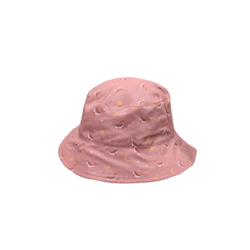 Cappello Reversibile Pink Whale