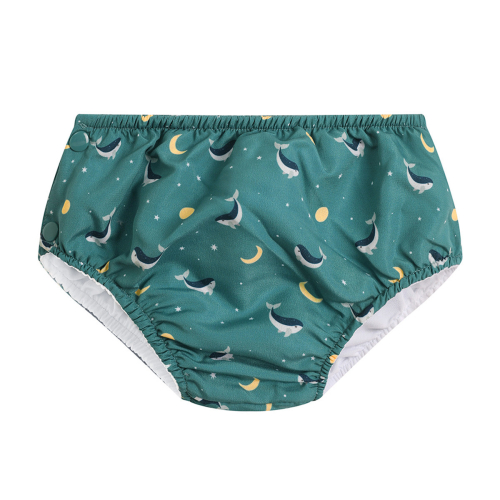 Costume Contenitivo - Volanti Teal Whale