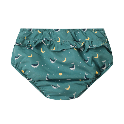 Costume Contenitivo - Volanti Teal Whale