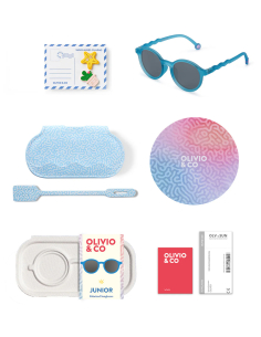 Occhiali da Sole Oval - Reef Blue - JUNIOR 5/12 anni - Polarizzati 2