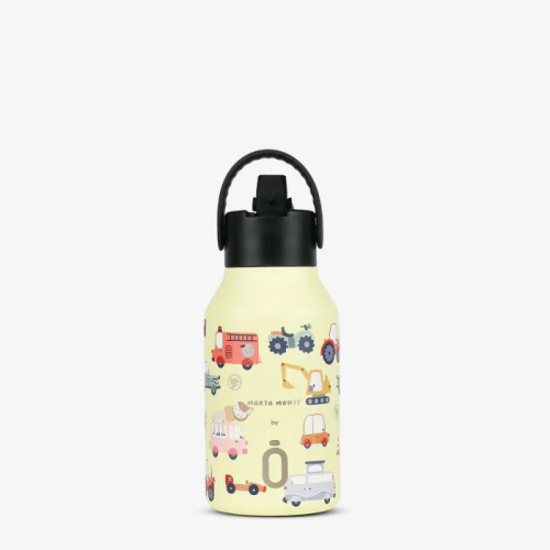 Borraccia termica in acciaio inox 350 ml con cannuccia coperta - Road
