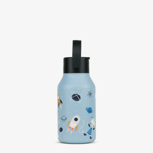 Borraccia termica in acciaio inox 350 ml con cannuccia coperta - Cosmic