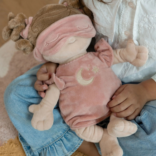 Bambola Rosa Fa la Nanna - 40 cm