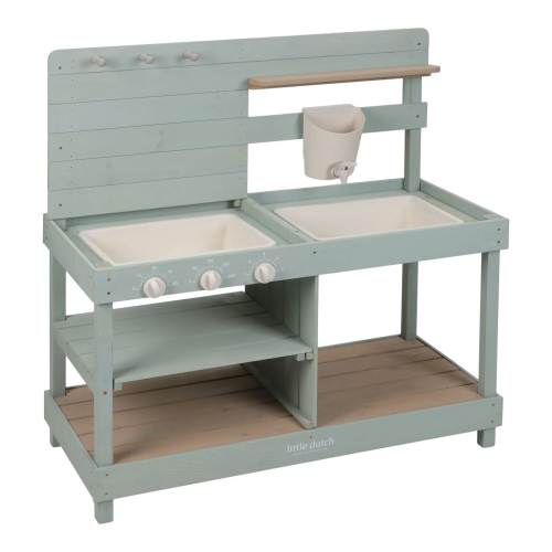 Cucina in legno rosa – gioco educativo per piccoli chef