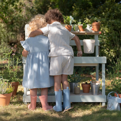 Cucina in legno rosa – gioco educativo per piccoli chef