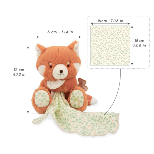 Dou Dou Peluche Panda Rosso