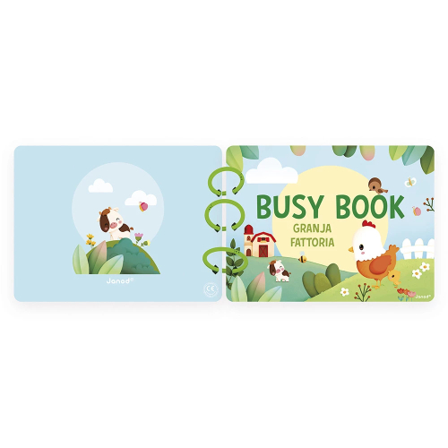 Busy-book in cartone - La fattoria