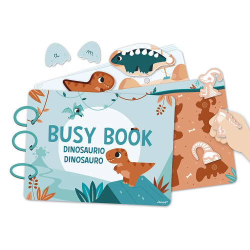 Busy-book in cartone - Dino