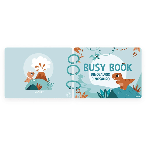 Busy-book in cartone - Dino