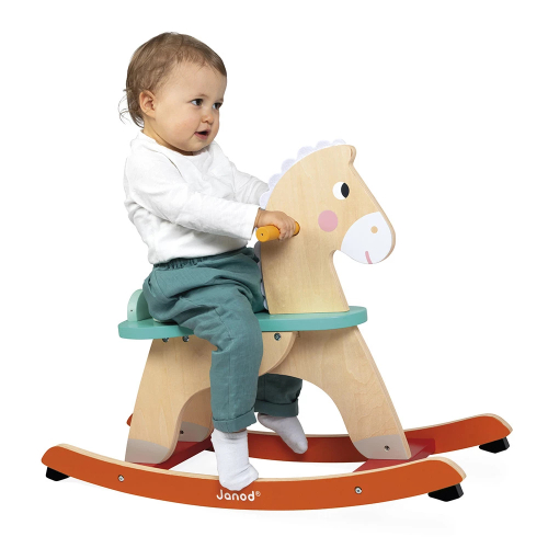 ZIGOLOS - CAVALLO A DONDOLO COLORATO