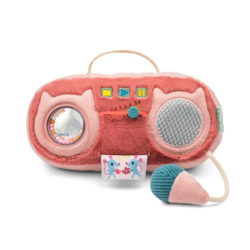 Radio peluche sonora - Jeanne il gatto