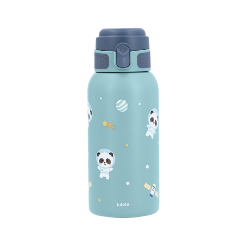 Borraccia Termica Acciaio - Pandas in Space 500ml