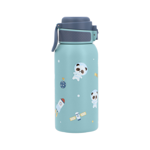 Borraccia Termica Acciaio - Pandas in Space 500ml