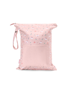 Borsa Impermeabile Grande - Blossom Birds - Personalizzabile