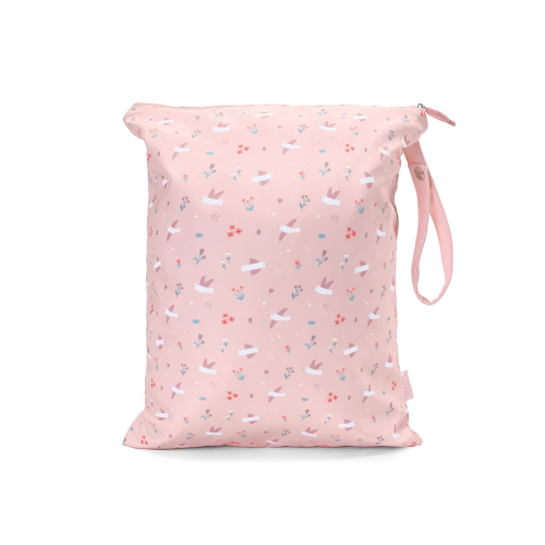 Borsa Impermeabile Grande - Blossom Birds - Personalizzabile
