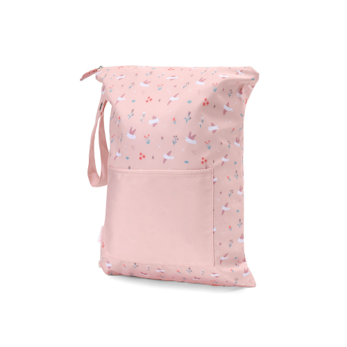Borsa Impermeabile Grande - Blossom Birds - Personalizzabile