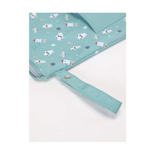 Borsa Impermeabile Grande - Pandas in Space - Personalizzabile