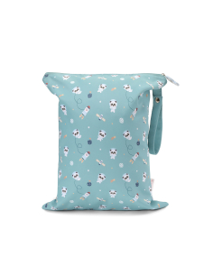 Borsa Impermeabile Grande - Pandas in Space - Personalizzabile 2
