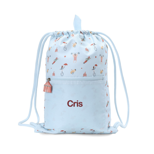 Sacco zainetto impermeabile - Circus Show - Personalizzabile
