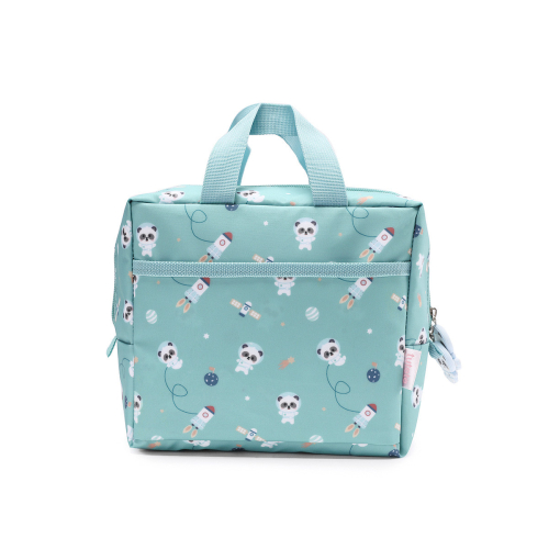 Borsa Termica Merenda - Pandas in Space