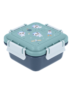 Lunch Box Grande - Pandas in Space - Personalizzabile