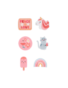 Set Toppe Ricamate Autoadesive - Fantasy