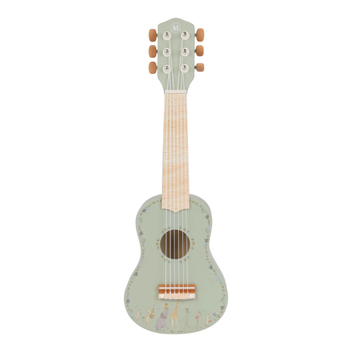 Chitarra in legno verde – Safari Friends