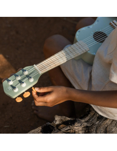 Chitarra in legno verde – Safari Friends 2