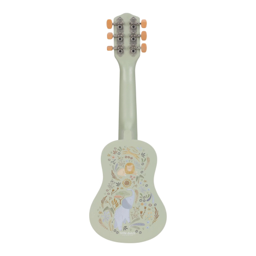 Chitarra in legno verde – Safari Friends