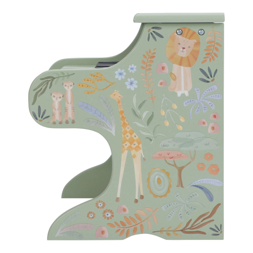 Pianoforte in legno verde – Safari Friends