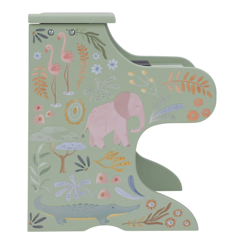 Pianoforte in legno verde – Safari Friends