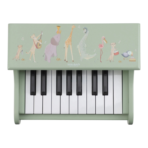 Pianoforte in legno verde – Safari Friends