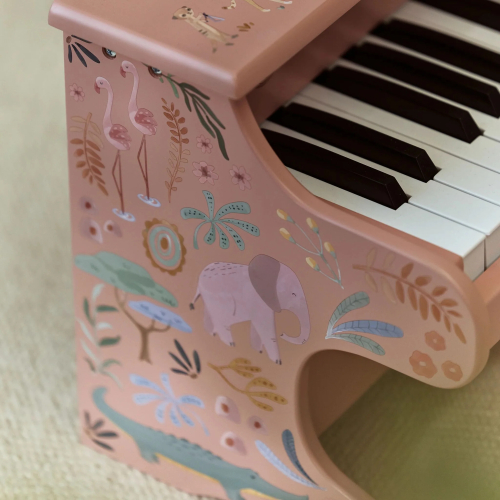 Pianoforte in legno rosa – Safari Friends