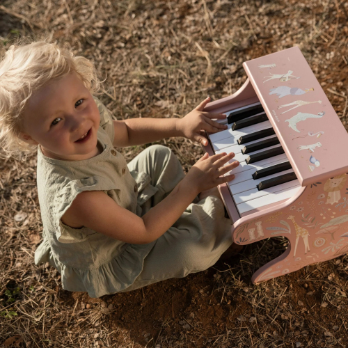 Pianoforte in legno rosa – Safari Friends
